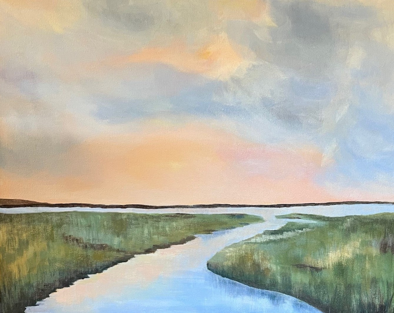 First Light on the Water by Margo Myers