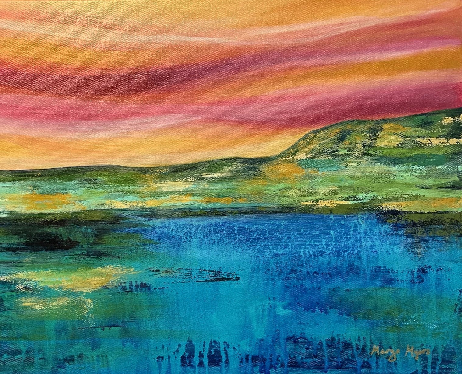 Click here to view Skyfire Over Still Water by Margo Myers